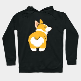 Cute Corgi Butt Hoodie